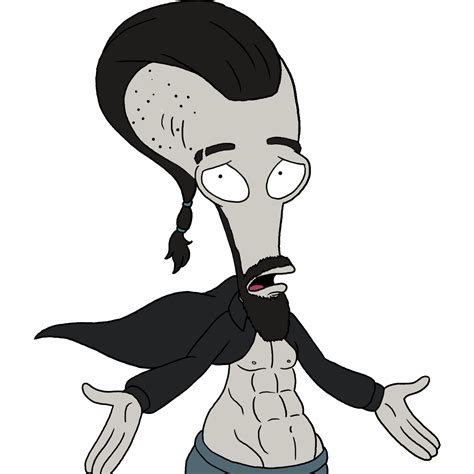 american dad cast roger|american dad roger back view.